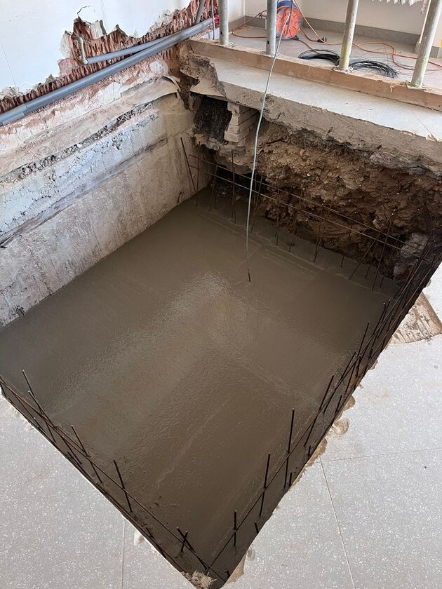 Město Valašské Klobouky - dostavba výtahu budovy polikliniky