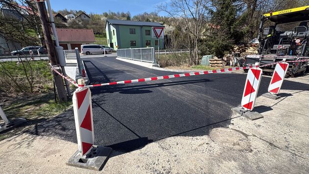Oprava mostu M-04 přes potok Senice v obci Lidečko